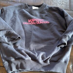 Zara K-POP Demon Hunters Girls Sweatshirt